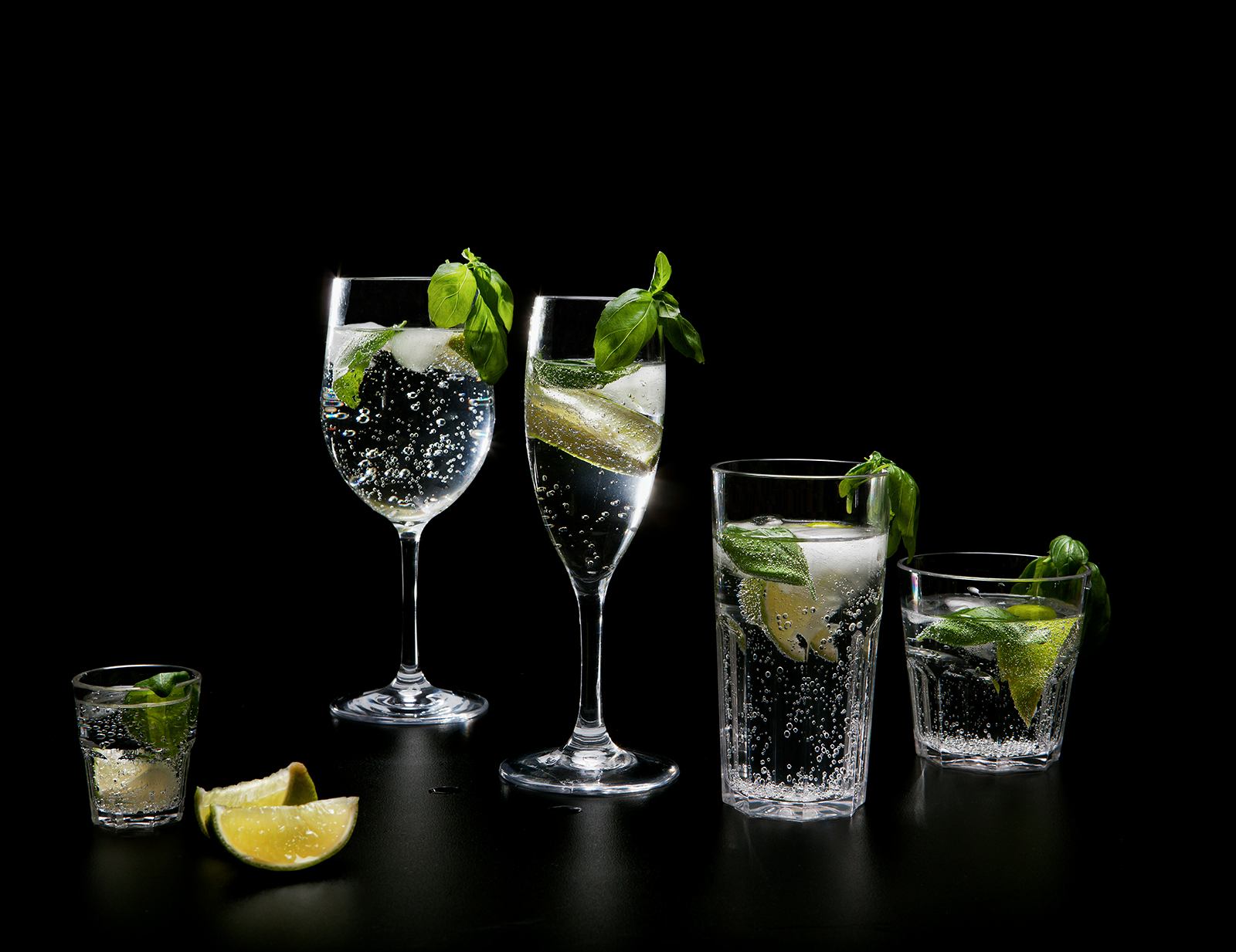 Kieliszek do szampana 18 cl, Tritan