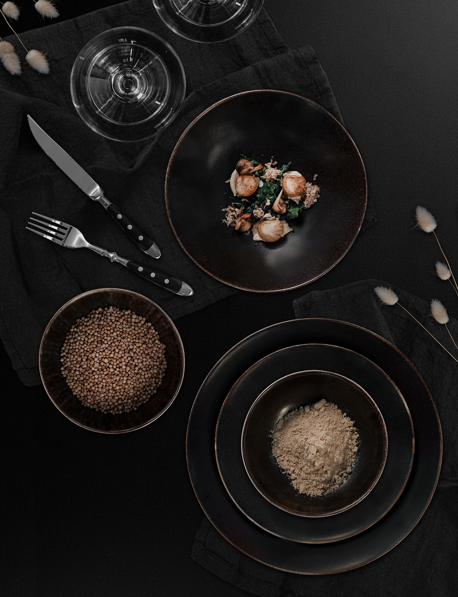 Tallrik djup Ø 28 cm Rhea